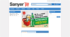 Desktop Screenshot of online.sariyermarket.com